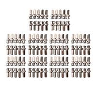 Giwnhvx 100 Pcs Connecteur Twist-on BNC Coaxial CCTV RG59