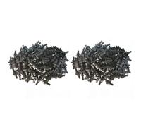 Giwnhvx 100 Pièces Composants pour Ordinateur PC Ventilateur Goupille de Montage Anti-Vibrations en Caoutchouc Anti-Vibration Absorption des Chocs