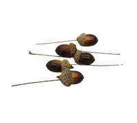 Giwnhvx 100 Pièces de Glands Décoratifs Artificiels pour de Noël