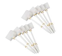 Giwnhvx 100 Pièces Étiquettes pour Plantes en Plastique Bonsaï Étiquettes De Jardin T-Type Jardin Renversé Tag