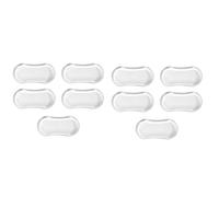 Giwnhvx 10X Kit de remplacement de pare-chocs de WC, convient pour Bidet, adhésif transparent anti-collision universel et silencieux