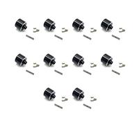 Giwnhvx 10X pour 144001 1/14 RC Auto Mise à niveau Métal Boîte Différentielle Boîte Mise À Niveau Pièces