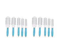 Giwnhvx 10X Rouleau Peigne Professionnel 5 Taille Brosses de Coiffure Cheveux RéSistant à Haute Température Ronde Peigne Cheveux Coiffant Outil Brosse à Cheveux