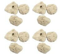 Giwnhvx 12 Pcs Flottant VéRitable Roches Aquarium Plante d'eau Aquarium RéServoir Aquatique Paysage ModèLes: S DiamèTre 4-5 cm 3 Pcs