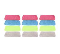 Giwnhvx 12 pièces de nettoyage vadrouille pour et pulvériser et tous chiffons lavables