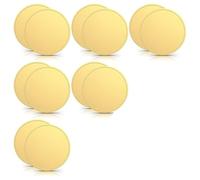 Giwnhvx 12 pièces de pièces brutes du défi, pièces brutes pour gravure avec bord fileté 40 mm avec boîte de protection en acrylique
