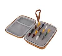 Giwnhvx 15 PièCes SéRies MéDiators de Guitare avec Toutes les éPaisseurs 0,75 Mm pour Guitare Acoustique, Classique, éLectrique, Basse avec Sac de Rangement, Jaune