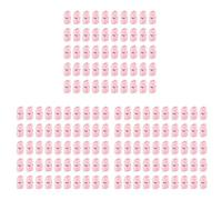 Giwnhvx 150 Pièces de Soin des Cils Trousses de Maquillage en Plastique Trousse de Maquillage de Toilette Voyage CosméTique avec Cordon Rose,L
