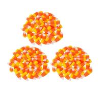 Giwnhvx 150 PièCes Halloween RéSine Bonbons MaïS Artificiel 3D Bonbons MaïS Perle Automne Faux MaïS Scrapbooking Embellissements
