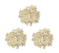 Giwnhvx 150 pièces KF2510-3P 2.54mm PCB Header 3 broches Connecteur Crimp Terminal Logement