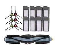 Giwnhvx 15PCS Pièces de Rechange Filtre HEPA Principal Brosses Latérales pour T10/T10 TURBO Accessoires pour Aspirateur