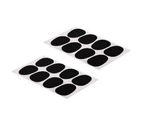 Giwnhvx 16 pièces 0,3 mm Embouchure Patchs Coussins pour Contralto Saxophone Tenor Saxophone - Noir
