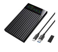 Giwnhvx 2.5 Pouce HDD Boîtier À USB3.1 pour Disque Dur Externe 6 Gbps HDD SSD pour Disque Dur de Stockage PC