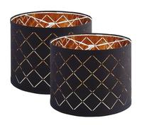 Giwnhvx 2 Abat-Jours, Abat-Jour Tambour D'Environ 11,6 Pouces en Haut X 12,6 Pouces en Bas X 9,8 Pouces de Haut, Abat-Jour en Pouces pour Lampe de Table