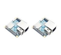 Giwnhvx 2 cartes de développement NanoPi Neo 256 Mo DDR3 RAM Open Source H3 Quad-Core -A7 Openwrt Armbian