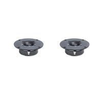 Giwnhvx 2 haut-parleurs Tweeter de 4 Pouces 8 Ohm 30-60 W Haut-parleur HiFi avec Dôme en Film de Soie Haut-parleur Audio Aiguës pour La Transmission de Trompettes Familiales