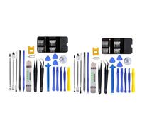 Giwnhvx 2 outils de réparation d'écran LCD 45 en 1 pour téléphone portable, montre et lunettes