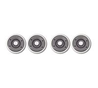 Giwnhvx 2 Paire ÉTanche 4Ohm 15 W pour Bateaux Marins, Haut-Parleur Mural de Plafond, Pelouse J60A (Blanc)