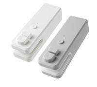 Giwnhvx 2 PCS USB Rechargeable Scellant pour Sacs Scellant pour Sacs et Cutter Mini Scellant Outil pour Scellage À Chaud pour Sacs En Plastique Sacs Snack