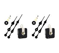 Giwnhvx 2 Pièces 16mm Quartz Bricolage Horloge Murale Moteur Kit Mécanisme de Mouvement Grande Pelle Horloge Pièces Réparation Remplacement Mouvement