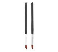 Giwnhvx 2 PièCes Brosse à Ongles Nail Poke Fleur Stylo Rendu Stylo Gradient SpéCial Stylo