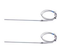 Giwnhvx 2 sondes thermocouple de type K 20 cm, capteur haute température, 1,5 m