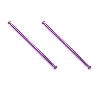 Giwnhvx 2 x 04003 Arbre d'entraînement central en métal Dogbone 170 mm pour pièces de mise à niveau 1:10 BRONTOSAURUS 94111 94107 94170