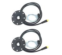 Giwnhvx 2 x E-Bike BZ-4 (8) PAS KT 8 aimants Pédale Capteur de Couple Ebike Pièces Connecteur étanche pour vélo électrique