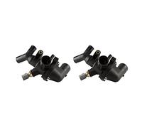 Giwnhvx 2 x groupe capteur boîtier thermostat pour Transit MK7 2.4 TDCi 2006-2012 BK3Q-8A586-AA BB3Q-8A586-AB