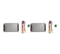 Giwnhvx 2 x HMI LCD Écran Tactile NX3224K028 Écran Résistif 2,8 Pouces Module LCD TFT UASRT Série Avancée