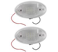 Giwnhvx 2 x lumière LED 12 V avec interrupteur de soleil annexé Tunnel Boot
