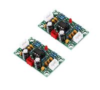 Giwnhvx 2 x Mini Preamp Op Amp Module Amplificateur Dual Channel NE5532 Préamplificateur Carte Tonalité 5 fois Large Tension 12-30 V
