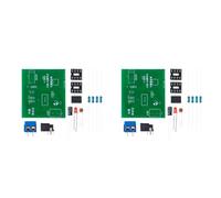Giwnhvx 2 x Optocoupleur Testeur Kit 555 Application Circuit Board Pratique Soudage DIY Pièces de Rechange Électronique Kit Sans Câble DC