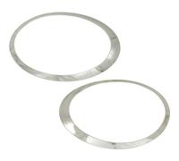 Giwnhvx 2 x pour 2007-2015 R55 R56 R57 R58 R59 ABS Chrome Trim 51137149905