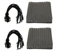 Giwnhvx 2 x tissu inclinable avec lanière, tissu de rechange pour chaise longue respirante et durable, pour Yard Garden Beach, comme indiqué