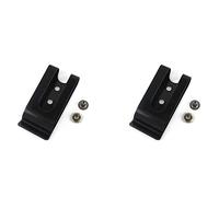 Giwnhvx 20 pièces 56 x 25 mm Double trous en métal gaine de ceinture clip de fermeture boucles accessoires