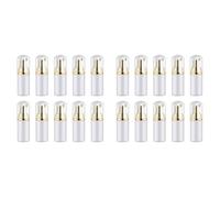 Giwnhvx 20 PièCes 60ML Distributeur de Savon Moussant de Voyage en Plastique Mini Bouteilles de Pompe de Savon Liquide Moussant Vide Bouteilles de Nettoyant pour les Cils