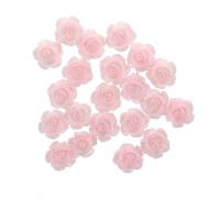 Giwnhvx 20 x Faux rose 3D/ Decoration de cosmetique d'ongles
