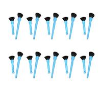 Giwnhvx 20 x pour détails super doux, pour voiture, pour les détails, le nettoyage, les fard à paupières, ensemble de pinceaux pour la beauté, intérieur, bleu.