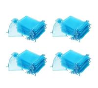 Giwnhvx 200 PièCes 4 par 6 Pouces -Cadeaux en Organza Cordon Cordon Pochettes de Faveur de FêTe de Mariage ()