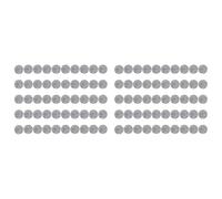 Giwnhvx 200 Pièces Ronde Chaise Mobilier Jambe Feutre Tapis Pad Protections pour Planchers en Bois Gris