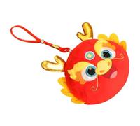 Giwnhvx 2024 Année du Dragon Pendentifs Suspendus Maison Voiture Pendentif Décoration an Chinois Dragon Mascotte Pendentif en Peluche