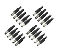 Giwnhvx 20PCS Connecteur 'Adaptateur 'Jack Jack Prise d'alimentation Jack 5,5 mm x 2,5 mm