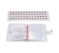 Giwnhvx 2100 Classeur d'épargne avec enveloppes en PVC Rose 1 pièce