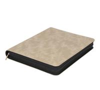 Giwnhvx 216 emplacements pour cartes de grande capacité, porte-cartes rigide, étanche et résistant à la poussière, couleur sable