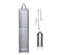 Giwnhvx 24 compartiments de rangement en vinyle, porte-objets suspendus, sac à suspendre, rangement pour rangement, poche derrière la porte