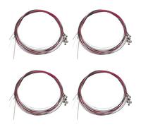Giwnhvx 24 cordes arc-en-ciel colorées pour guitare acoustique