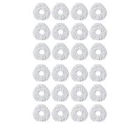 Giwnhvx 24 pièces Resuable Mop Cloth pour robot balayage T10 Accessoires de rechange en microfibre Mop