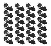 Giwnhvx 24 Pièces Support D'Extension de Cheveux Rangement de Perruque pour Plusieurs Porte-Perruques de Perruque Stockage avec Cintre Stockage D'Extension de Cheveux