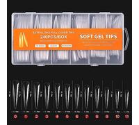 Giwnhvx 240 Autocollants Pour Ongles Super Longs Et Pointus Conviennent à La Danse Des FêTes Pour Vous Rendre Plus Belle